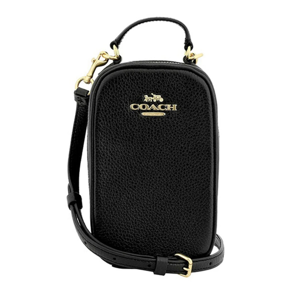 Coach Authentic Eva Phone 2-Way Small Minimalist Crossbody Shoulder Bag like NEW - Picture 3 of 14